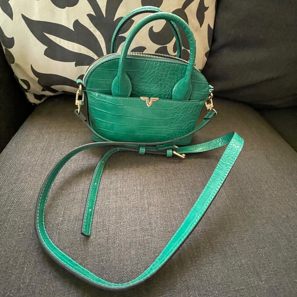 Green Kate Landry Cross Body Purse
